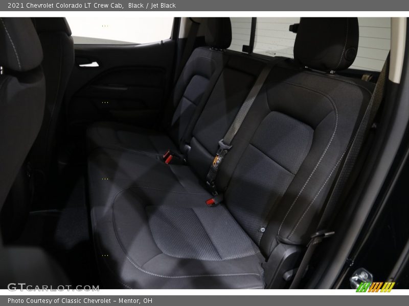 Rear Seat of 2021 Colorado LT Crew Cab