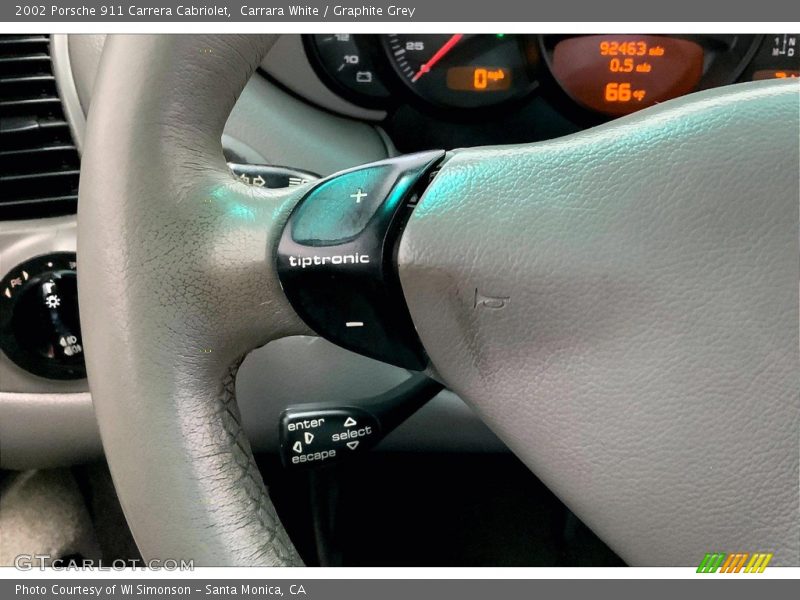  2002 911 Carrera Cabriolet Steering Wheel