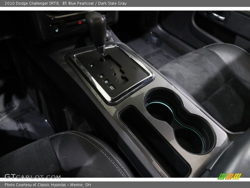 B5 Blue Pearlcoat / Dark Slate Gray 2010 Dodge Challenger SRT8
