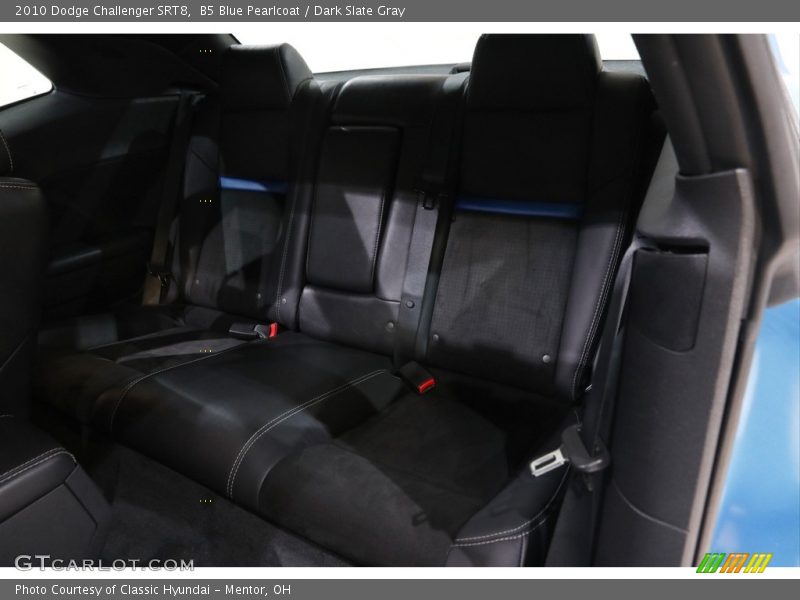 B5 Blue Pearlcoat / Dark Slate Gray 2010 Dodge Challenger SRT8