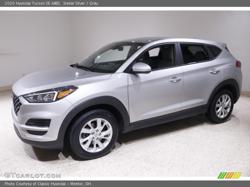Stellar Silver / Gray 2020 Hyundai Tucson SE AWD