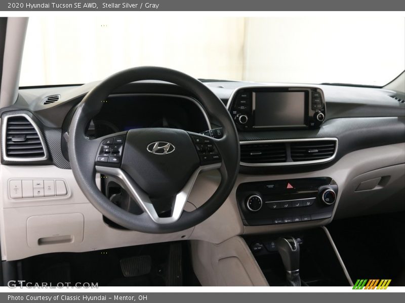 Stellar Silver / Gray 2020 Hyundai Tucson SE AWD