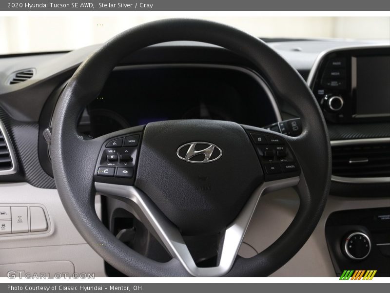 Stellar Silver / Gray 2020 Hyundai Tucson SE AWD