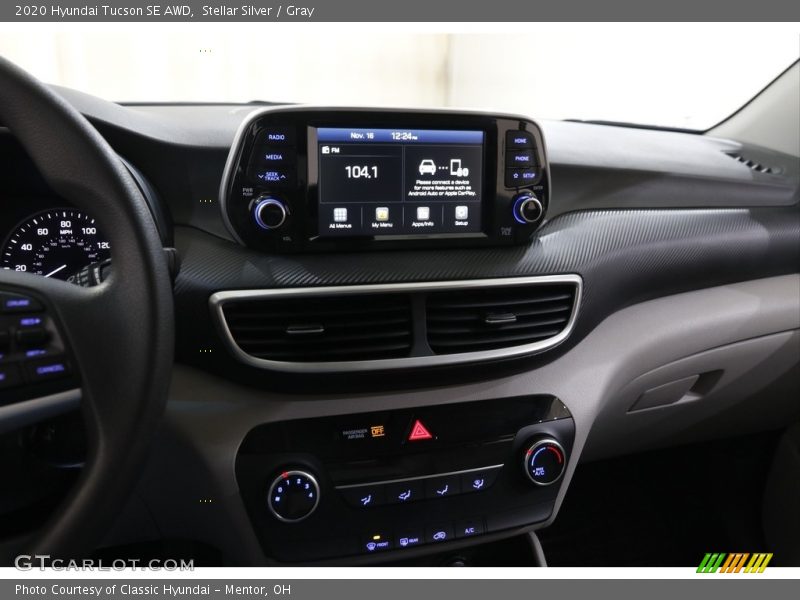 Stellar Silver / Gray 2020 Hyundai Tucson SE AWD