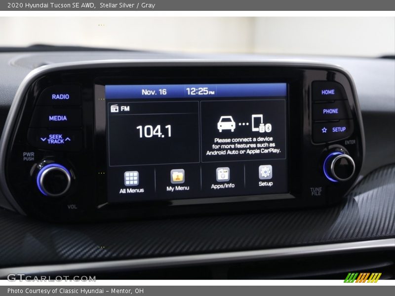 Stellar Silver / Gray 2020 Hyundai Tucson SE AWD