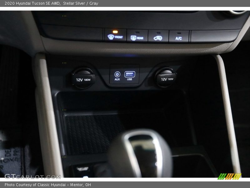 Stellar Silver / Gray 2020 Hyundai Tucson SE AWD