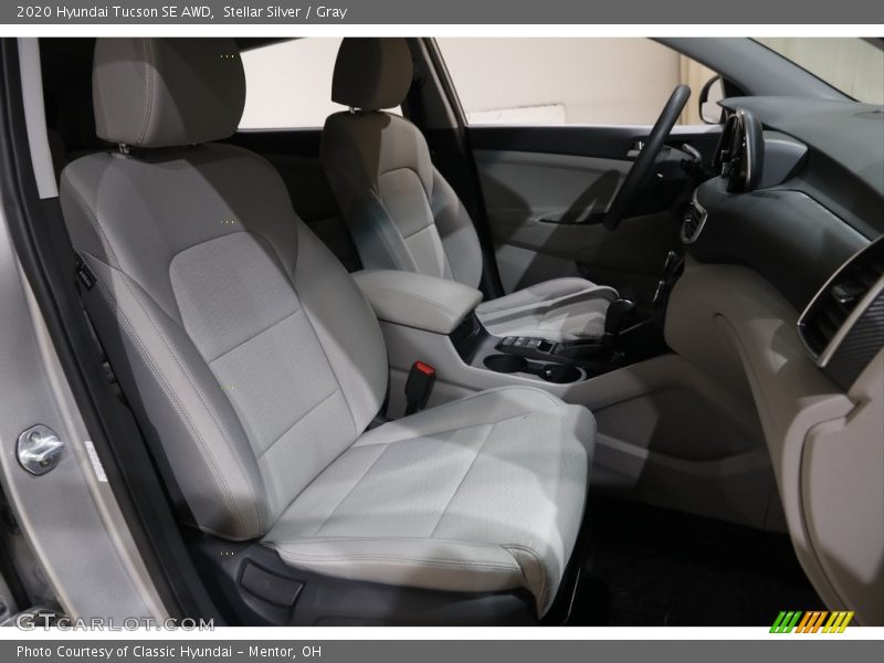 Stellar Silver / Gray 2020 Hyundai Tucson SE AWD