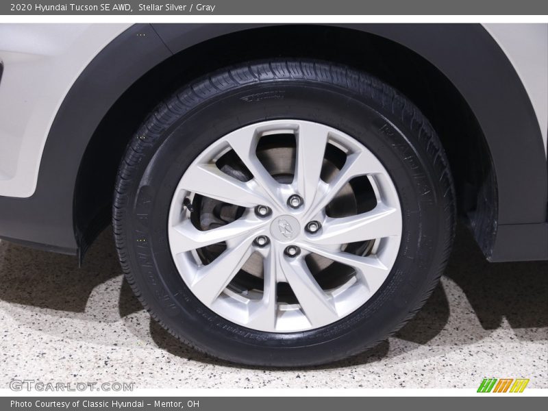 Stellar Silver / Gray 2020 Hyundai Tucson SE AWD