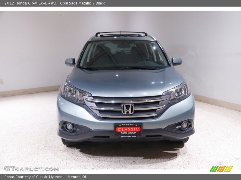 Opal Sage Metallic / Black 2012 Honda CR-V EX-L 4WD