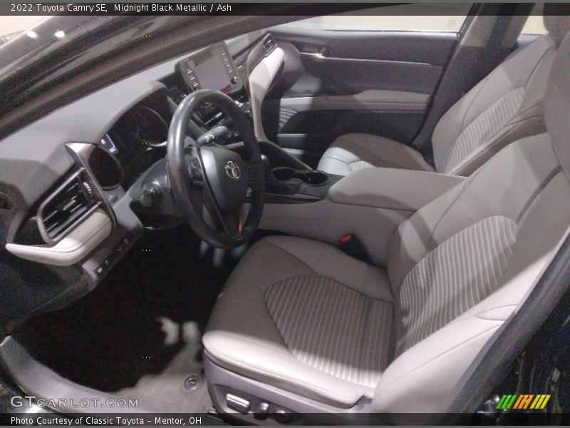 Midnight Black Metallic / Ash 2022 Toyota Camry SE