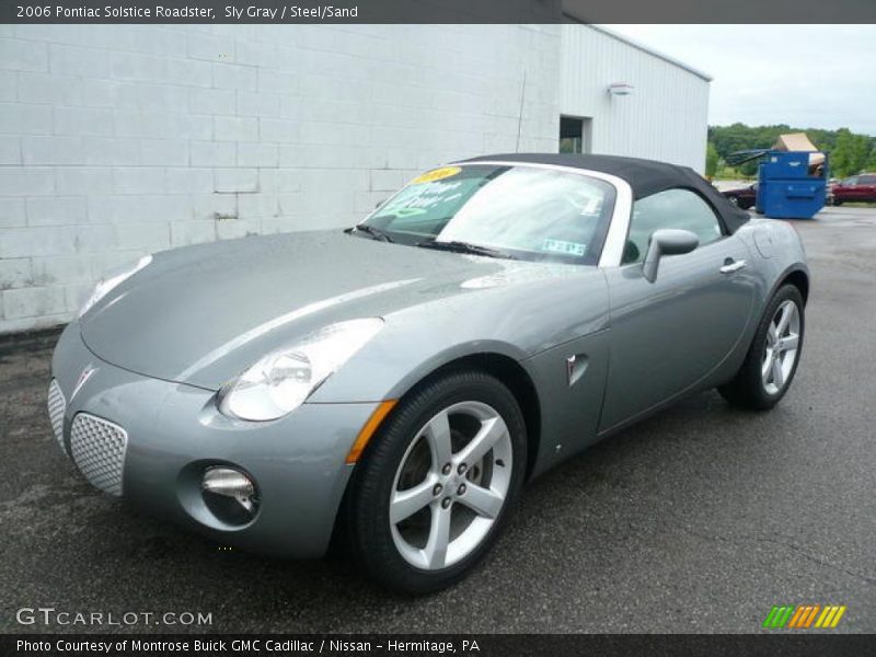 Sly Gray / Steel/Sand 2006 Pontiac Solstice Roadster