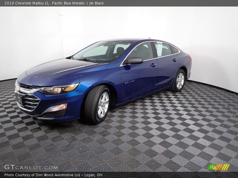 Pacific Blue Metallic / Jet Black 2019 Chevrolet Malibu LS