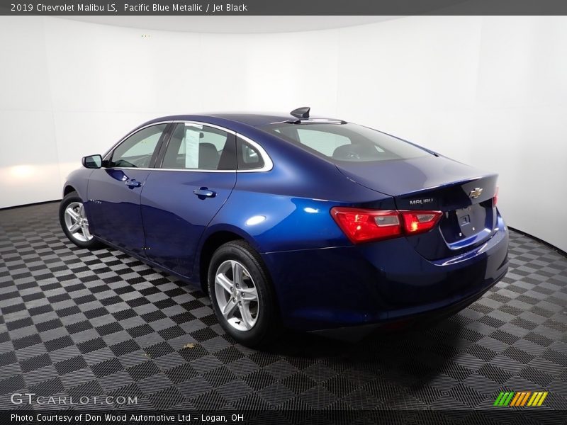Pacific Blue Metallic / Jet Black 2019 Chevrolet Malibu LS