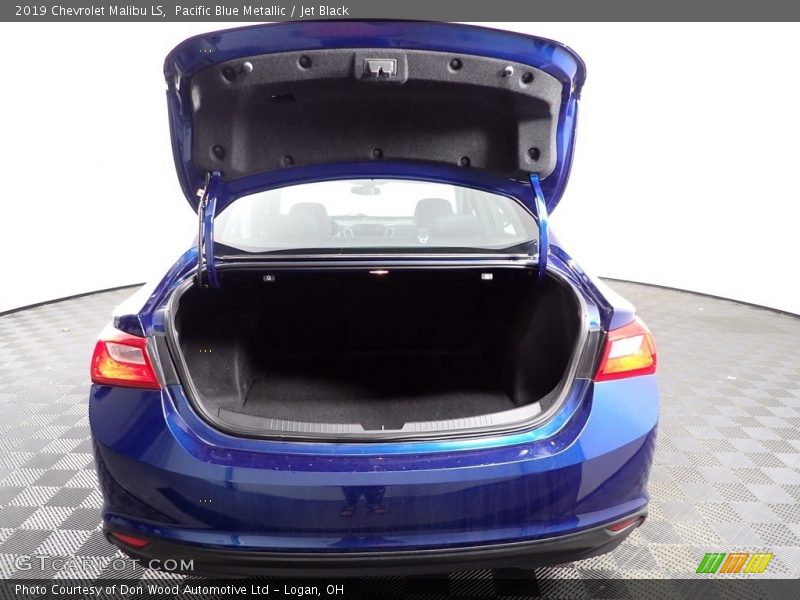 Pacific Blue Metallic / Jet Black 2019 Chevrolet Malibu LS