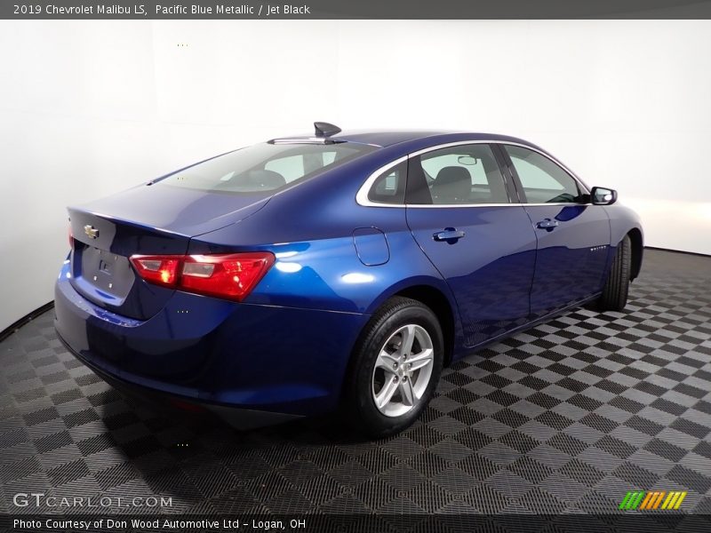 Pacific Blue Metallic / Jet Black 2019 Chevrolet Malibu LS