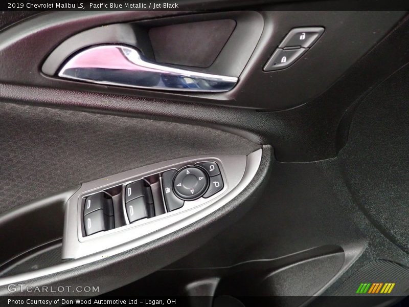 Pacific Blue Metallic / Jet Black 2019 Chevrolet Malibu LS