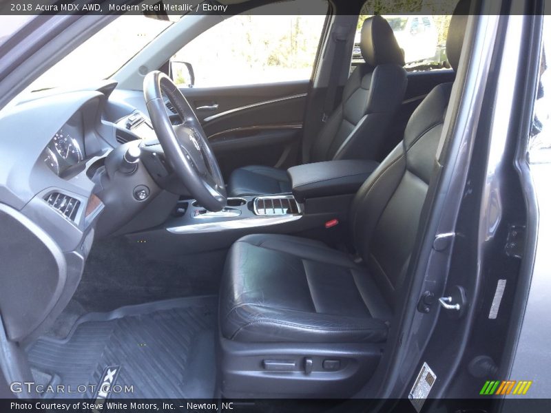 Modern Steel Metallic / Ebony 2018 Acura MDX AWD