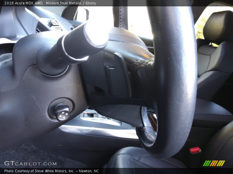 Modern Steel Metallic / Ebony 2018 Acura MDX AWD
