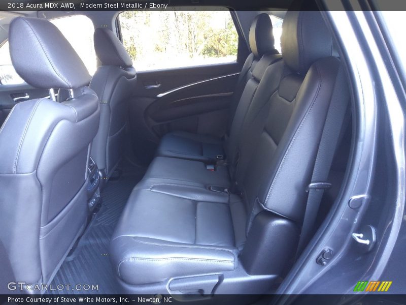 Modern Steel Metallic / Ebony 2018 Acura MDX AWD