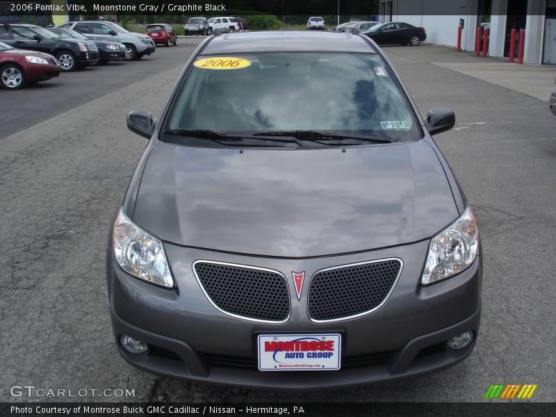 Moonstone Gray / Graphite Black 2006 Pontiac Vibe