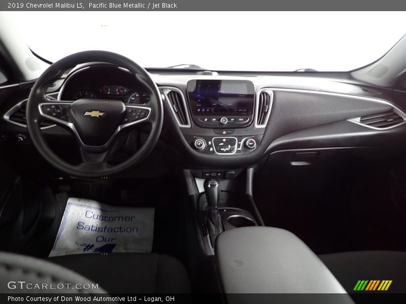Pacific Blue Metallic / Jet Black 2019 Chevrolet Malibu LS