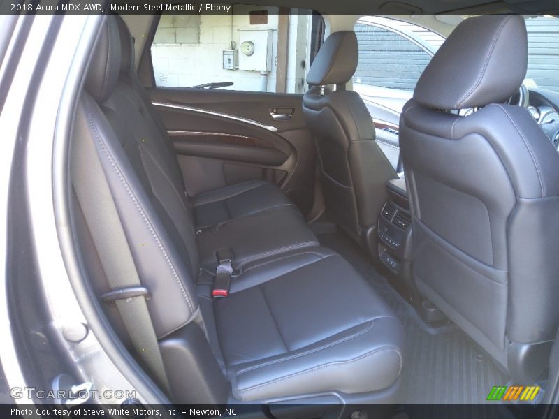 Modern Steel Metallic / Ebony 2018 Acura MDX AWD