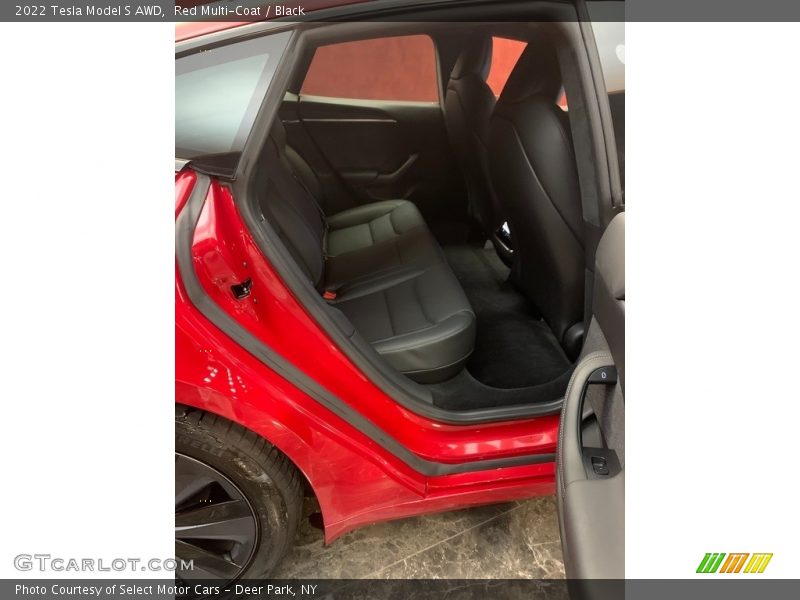 Rear Seat of 2022 Model S AWD