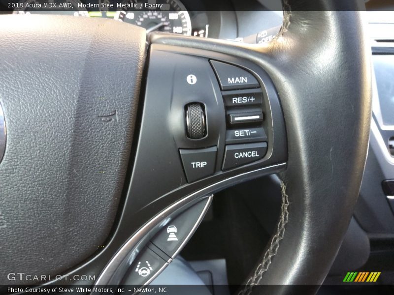 Modern Steel Metallic / Ebony 2018 Acura MDX AWD