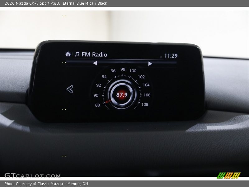 Eternal Blue Mica / Black 2020 Mazda CX-5 Sport AWD
