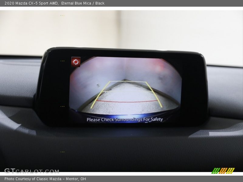 Eternal Blue Mica / Black 2020 Mazda CX-5 Sport AWD