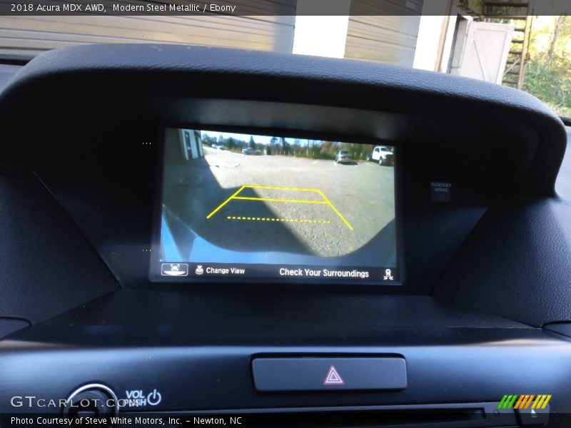 Modern Steel Metallic / Ebony 2018 Acura MDX AWD
