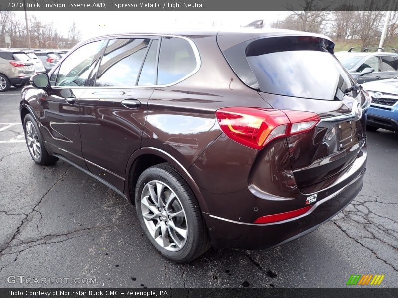 Espresso Metallic / Light Neutral 2020 Buick Envision Essence AWD