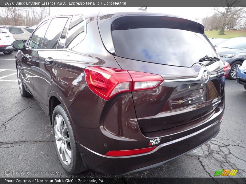 Espresso Metallic / Light Neutral 2020 Buick Envision Essence AWD