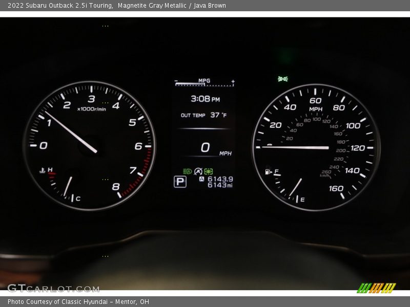 Magnetite Gray Metallic / Java Brown 2022 Subaru Outback 2.5i Touring