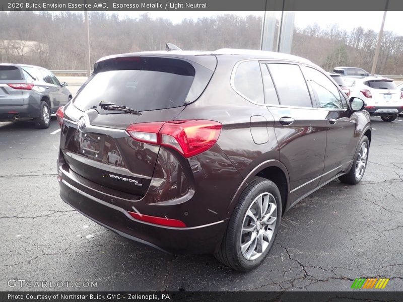 Espresso Metallic / Light Neutral 2020 Buick Envision Essence AWD
