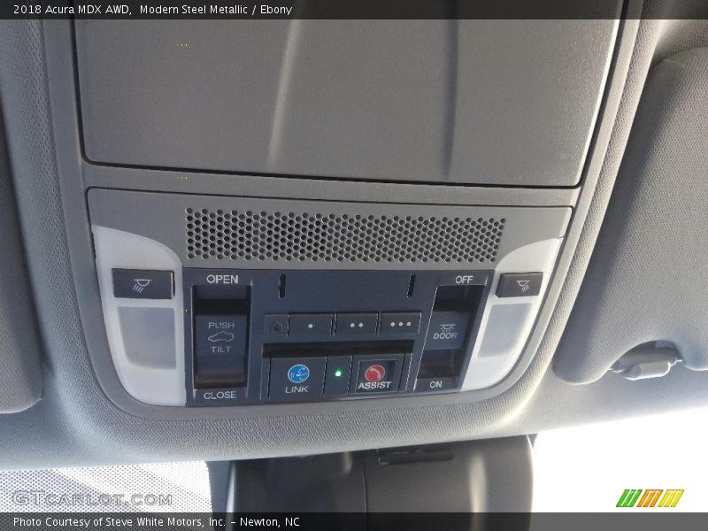 Modern Steel Metallic / Ebony 2018 Acura MDX AWD