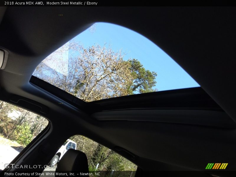 Modern Steel Metallic / Ebony 2018 Acura MDX AWD