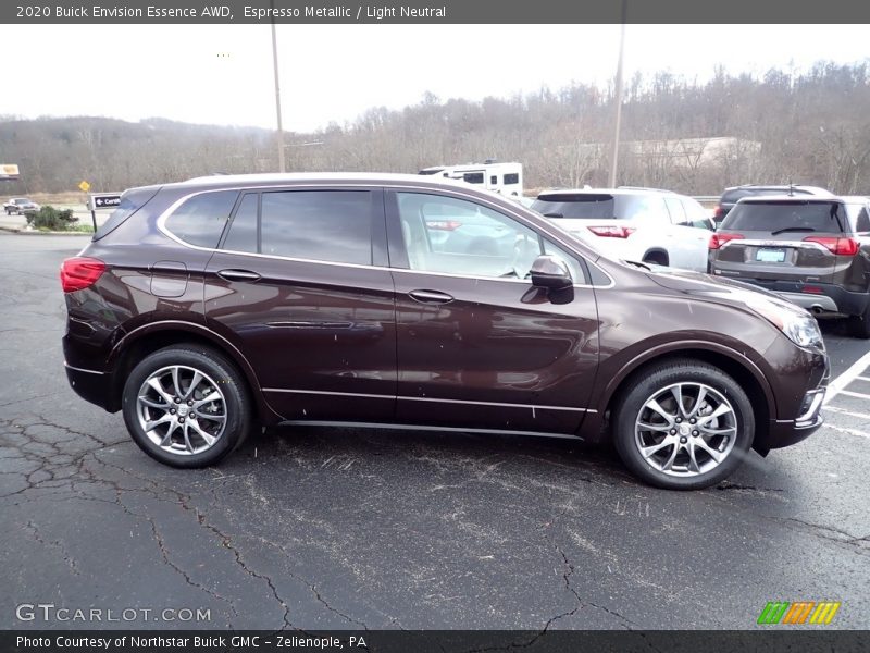 Espresso Metallic / Light Neutral 2020 Buick Envision Essence AWD