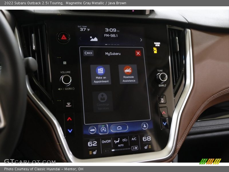 Magnetite Gray Metallic / Java Brown 2022 Subaru Outback 2.5i Touring