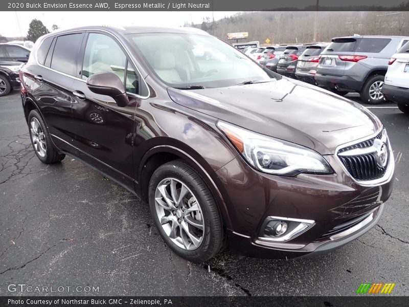 Front 3/4 View of 2020 Envision Essence AWD