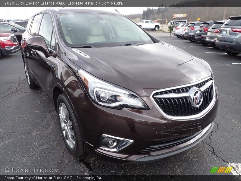 Espresso Metallic / Light Neutral 2020 Buick Envision Essence AWD