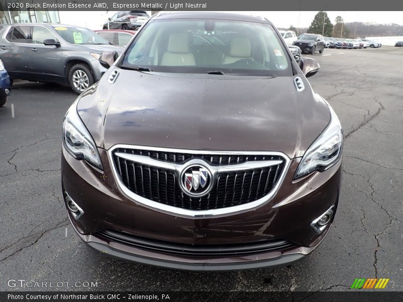 Espresso Metallic / Light Neutral 2020 Buick Envision Essence AWD