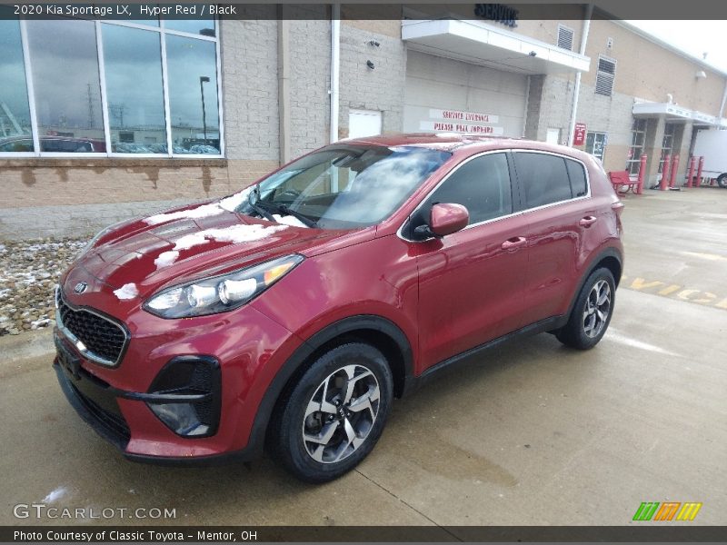 Hyper Red / Black 2020 Kia Sportage LX