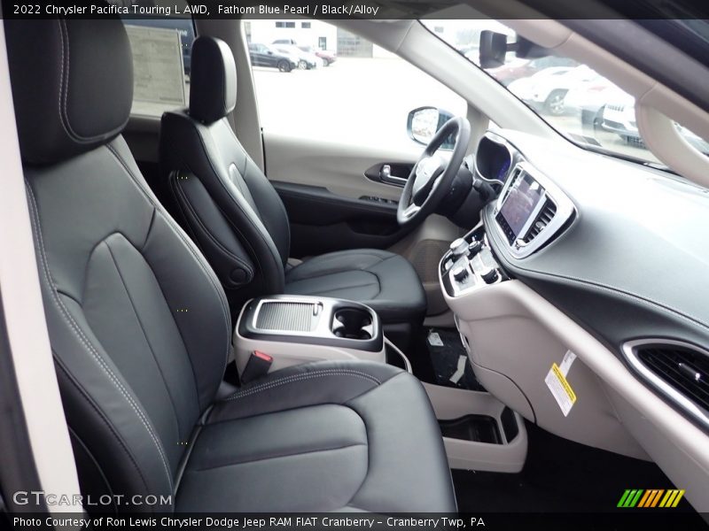 Fathom Blue Pearl / Black/Alloy 2022 Chrysler Pacifica Touring L AWD