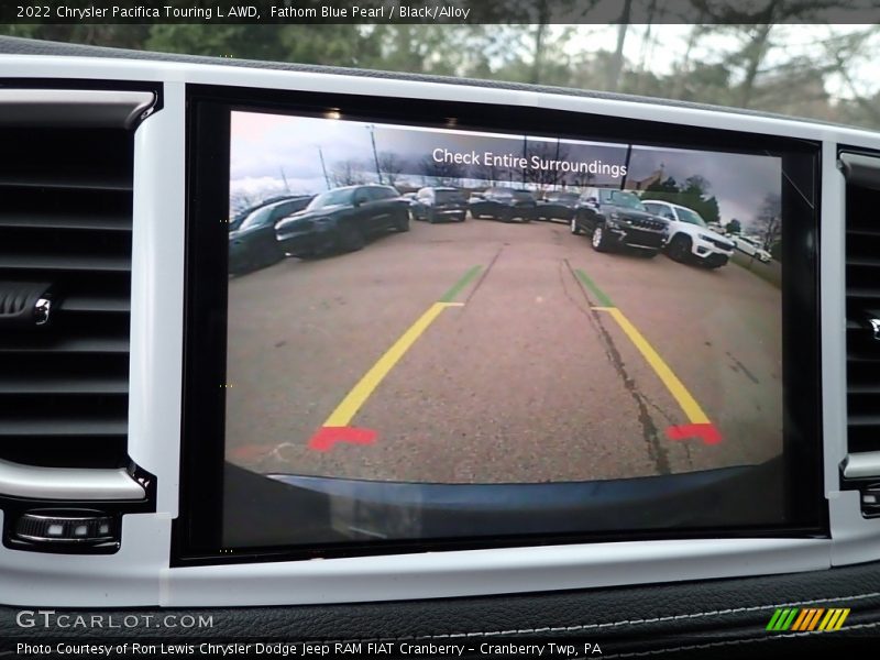 Fathom Blue Pearl / Black/Alloy 2022 Chrysler Pacifica Touring L AWD