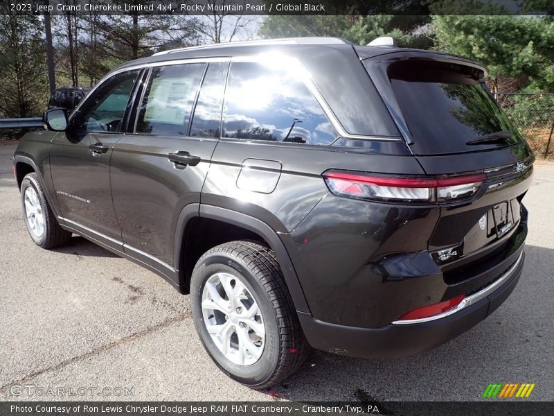Rocky Mountain Pearl / Global Black 2023 Jeep Grand Cherokee Limited 4x4