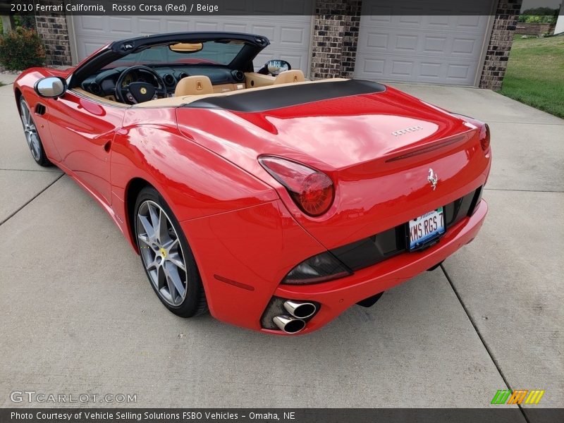 Rosso Corsa (Red) / Beige 2010 Ferrari California