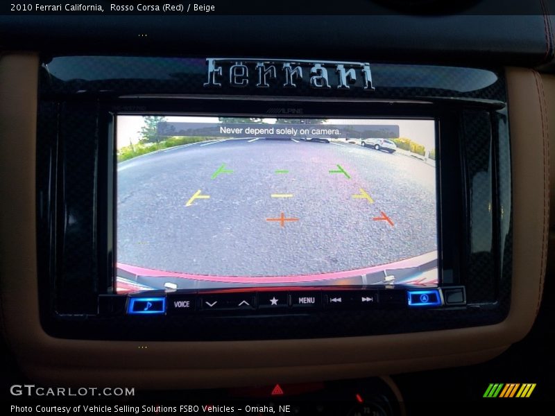 Rosso Corsa (Red) / Beige 2010 Ferrari California