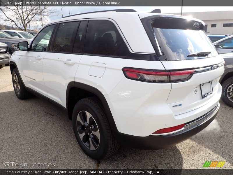 Bright White / Global Black 2022 Jeep Grand Cherokee 4XE Hybrid
