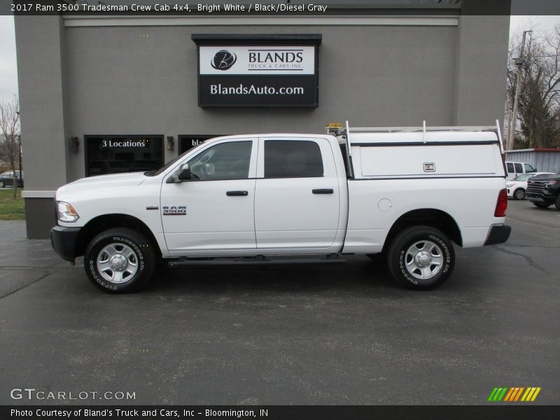 Bright White / Black/Diesel Gray 2017 Ram 3500 Tradesman Crew Cab 4x4